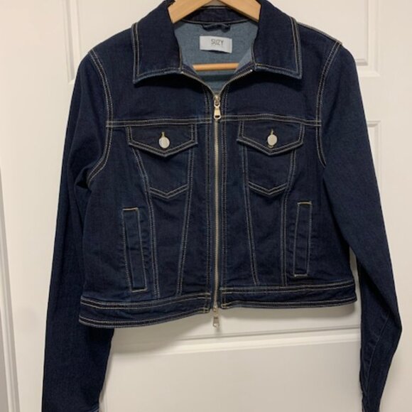 Dark denim jacket - Picture 2 of 9